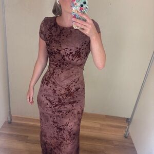 Elegant Floral Dress